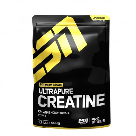 ESN Ultrapure Creatine Monohydrate 500g - Muskelando